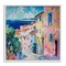 Stupell Industries Mediterranean Coastal Town Framed Giclee, design by LSR Creative Studio
